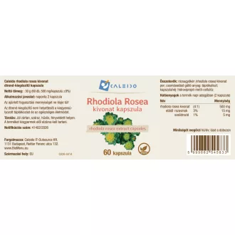 Caleido Rhodiola Rosea extrakt kapsle 60 ks obrázek produktu