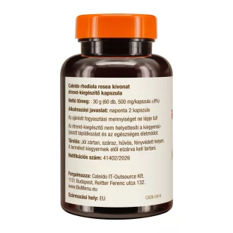 Caleido Rhodiola Rosea extrakt kapsle 60 ks obrázek produktu