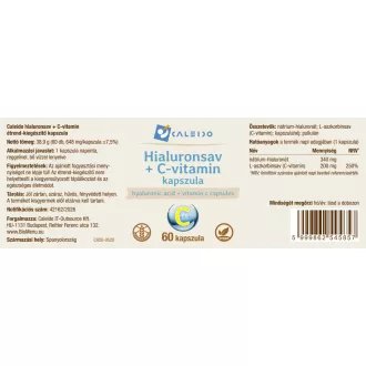 Caleido Kyselina Hyaluronová + Vitamín C kapsle 60 ks obrázek produktu