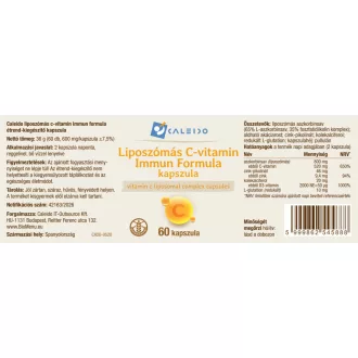 Caleido Lipozomální Imunitní Komplex Vitamínu C kapsle 60 ks obrázek produktu