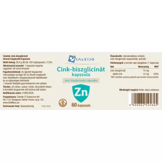 Caleido Bisglycinát Zinečnatý kapsle 60 ks obrázek produktu