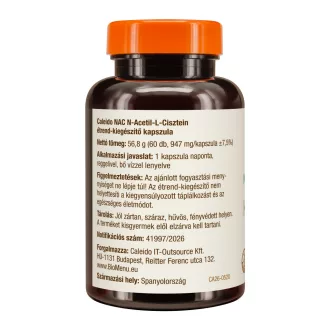 Caleido NAC N-Acetyl-L-Cystein kapsle 60 ks obrázek produktu
