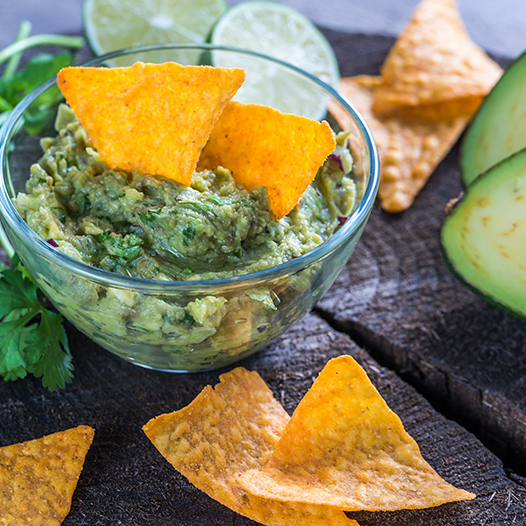 Guacamole s chlorellou a moringou