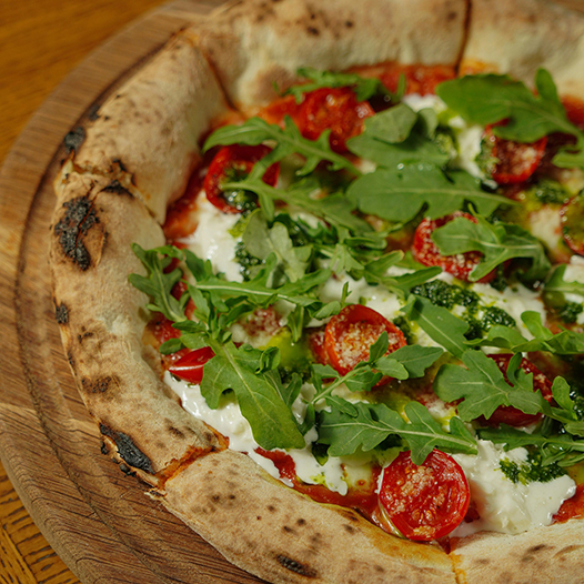 Keto pizza s psylliem