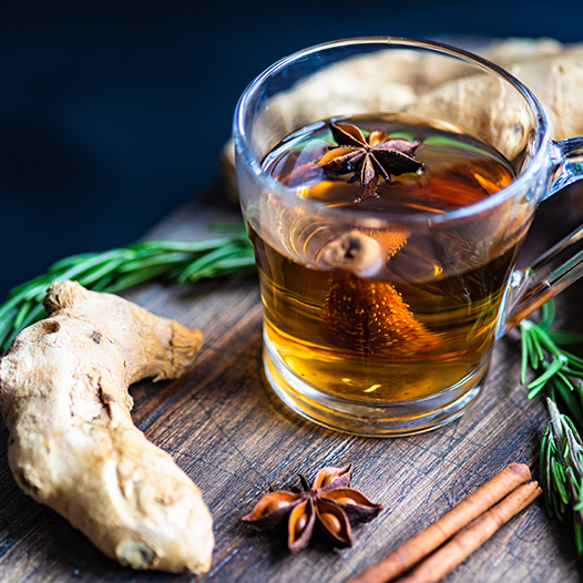 Čaj z tulsi pro chladné dny