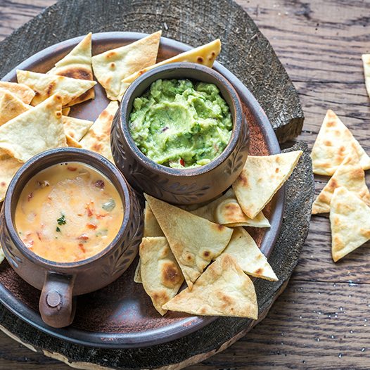 Proteinové tortillové chipsy házilag